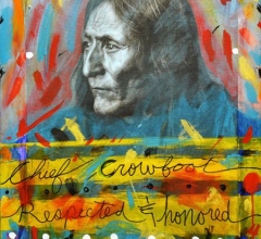 Chief Crowfoot of the Blackfoot/Siksika Nation